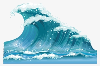 Wind Wave Clip Art - Waves Clipart With Transparent Background