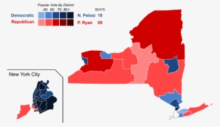 2016 United States House Of Representatives Elections - New York Shape