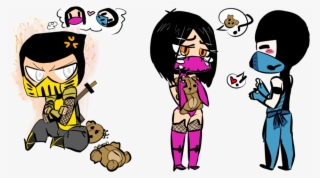 He Didn T Want The Teddy I - Love Scorpion And Mileena