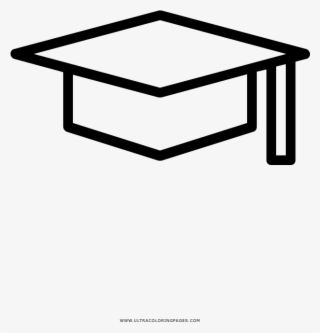 Birrete Página Para Colorear - Invest Education Icon