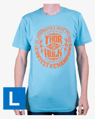 Ragnarok Thor Vs Hulk Blue Men's T-shirt - Active Shirt