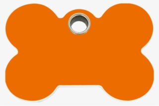 Bone Clipart Orange - Bone Dog Tag Clipart