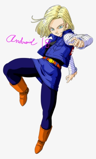 Android No - Androide 18 Y Krilin Dragon Ball Z