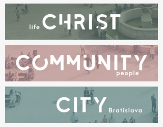 So That People Of Bratislava Would Love Jesus Above - Signage