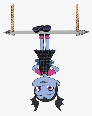Vampirina Hanging Upside-down - Transparent Background Vampirina Png