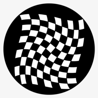 Apollo Waving Checkerboard Gobo - Circle
