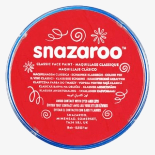 Snazaroo Red Face Paint - Circle