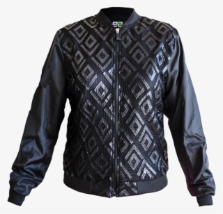 Black Diamond Bomber Jacket
