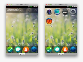 The Simulator Has Two Buttons In A Toolbar At The Bottom - Firefox So