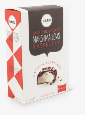 Dark Chocolate Raspberry Marshmallows