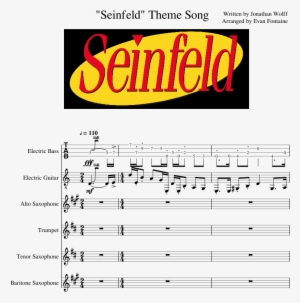 "seinfeld" Theme Song Sheet Music Composed By Written - Seinfeld Season