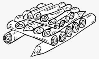 Campfire Logs Stacked Pinterest - Council Fire