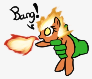 Neuro, Bang, Behaving Like A Weapon, Fake Gun, Fire, - Human