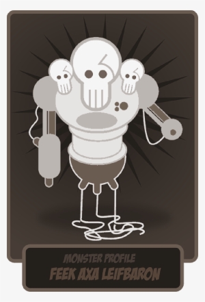 Mb Image/png - Skeleton Monster Design Shower Curtain