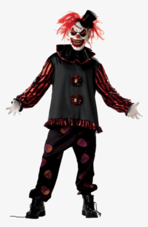 Evil Clown Costume, Clown Mask, Clown Costumes, Circus - Carver The Killer Clown Costume