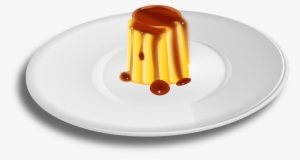 This Free Icons Png Design Of Creme Caramel On Plate