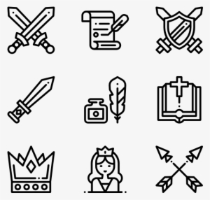 Medieval - Theatre Line Icon