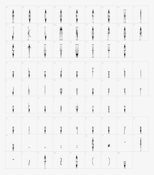 Evil Clown Font - Number