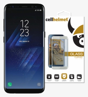 Samsung Galaxy S9 3d Curved Tempered Glass By Cellhelmet
