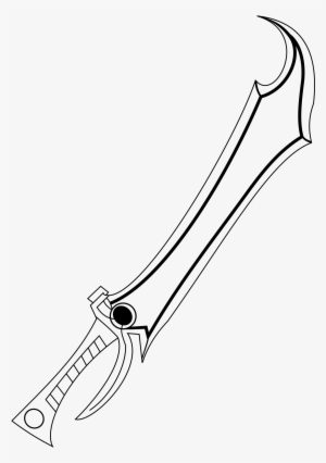 Big Image - Fantasy Sword Clip Art