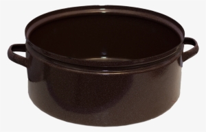 Czech Military Enamelware Cooking Pot - Stock Pot