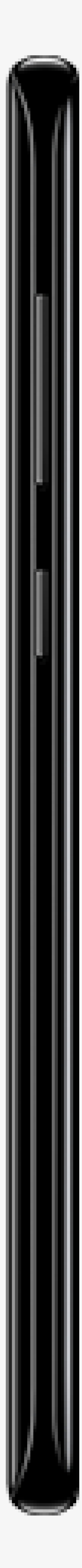 Left Side View Of Galaxy S8 In Midnight Black - Samsung Galaxy S8 Side