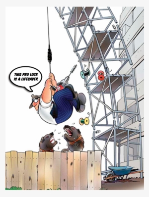 98000 Pro Lock Cartoon 1 - Portable Network Graphics