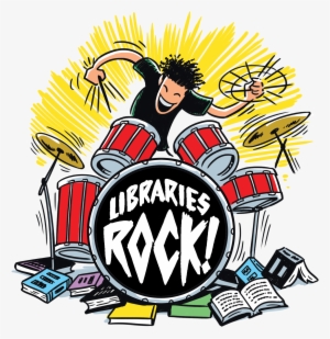 I Drums Colored - Libraries Rock Summer Reading Program