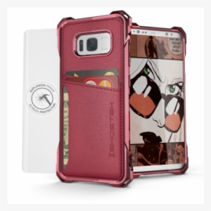 Product - Galaxy S8 Case | Wallet Leather Style | Ghostek Exec