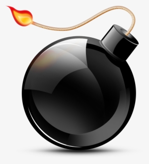 Explosion Clipart - Bomb Falling Clipart Free