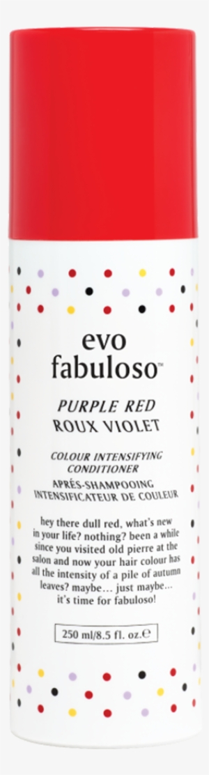 Purple Red Colour Intensifying Conditioner 220ml - Evo Fabuloso Chestnut Colour Intensifying Conditioner