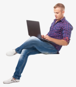 Sitting Man Png Free Download - Person Sitting Transparent Background