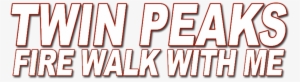 Twin Peaks Fire Walk With Me Movie Horizontal Orange - Colorfulness