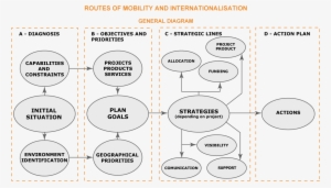 Routes Of Mobility And Internationalisation, General - Diagram