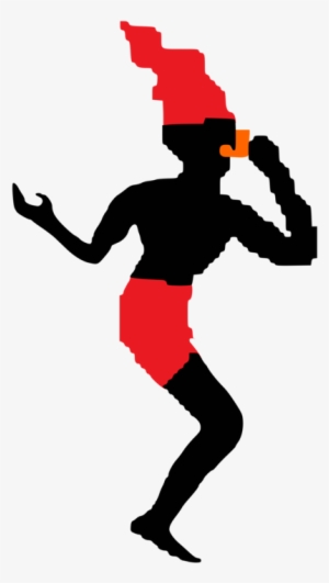 Saci Painting Silhouette Character House - Illustration