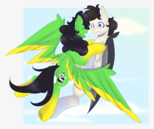 Clefficia, Female, Flying, Male, Mare, Oc, Oc - Cartoon