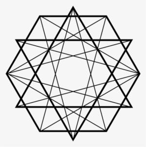 Geometric/kpop Aesthetic Geometric Geometric Shape - Sacred Geometry Png
