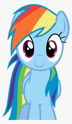 Fanmade Rainbow Dash Smiling - Rainbow Dash My Little Pony