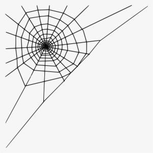 Download Png - Spider Web Corner Vector