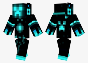 Tron Creeper - Creeper Skin De Minecraft