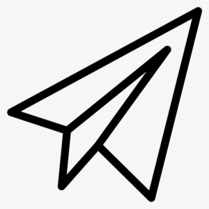 Paper Plane - - Icone Avion Papier Png