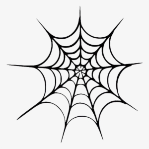 Halloween Spider Web Silhouette