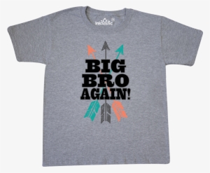 Big Brother Again Tribal Arrow Youth T-shirt Athletic - Child