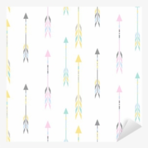 Child Tribal Arrow Pattern Seamless Pastel Colors Design - Cartoon