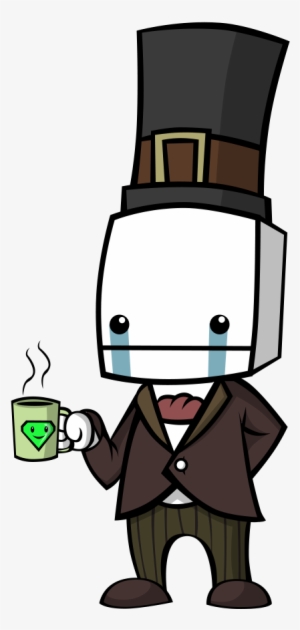 The Walking Definition Of Handsome Gentlemen - Battleblock Theater Hatty Hattington Png