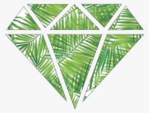 Tumblr Drawing Green Leaves Diamond Freetoedit - Overlays Tumblr Green