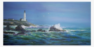 Lighthouse Lookout - Painting