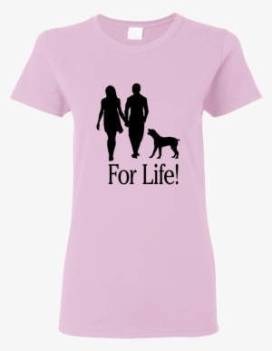 Couple And Dog For Life 2 - T-shirt