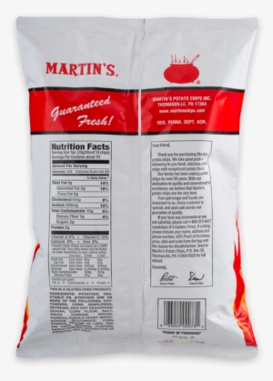 Martin's Red Hot Potato Chips - Martin's Red Hot Potato Chips - 9.5 Oz Bag