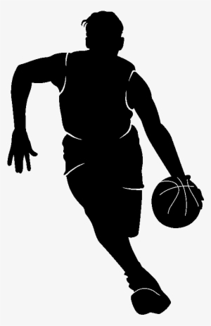 Sticker Silhouette Basketteur Ambiance Sticker Si 0696 - Silhouette Sportive